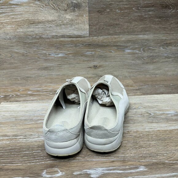 Easy Spirit Argyle Leather/Mesh Taupe Mule Women's Size 7.5 - Picture 3 of 6